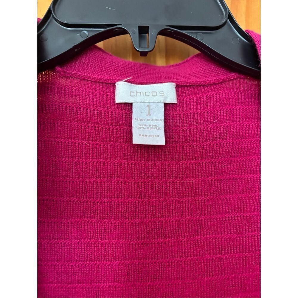 Chico’s Wool and Acrylic Ribbed Sweater - Picture 3 of 5